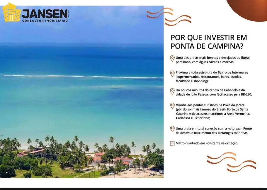 Foto 3 de Apartamento com 2 quartos à venda e para alugar, 58m2 em Ponta de Campina, Cabedelo - PB