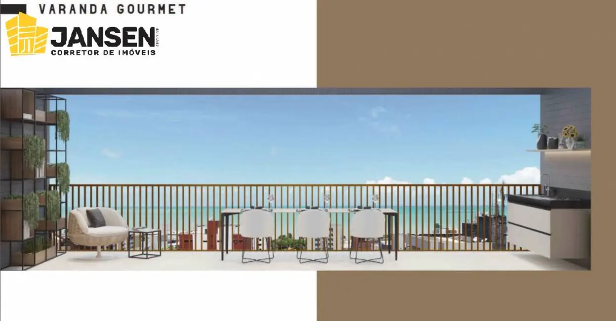 Foto 7 de Apartamento com 3 quartos à venda, 82m2 em Manaíra, Joao Pessoa - PB