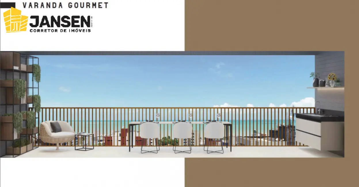 Apartamento com 2 quartos à venda, 65m2 em Manaíra, Joao Pessoa - PB - imagem 7 Foto 7 de Apartamento com 2 quartos à venda, 65m2 em Manaíra, Joao Pessoa - PB