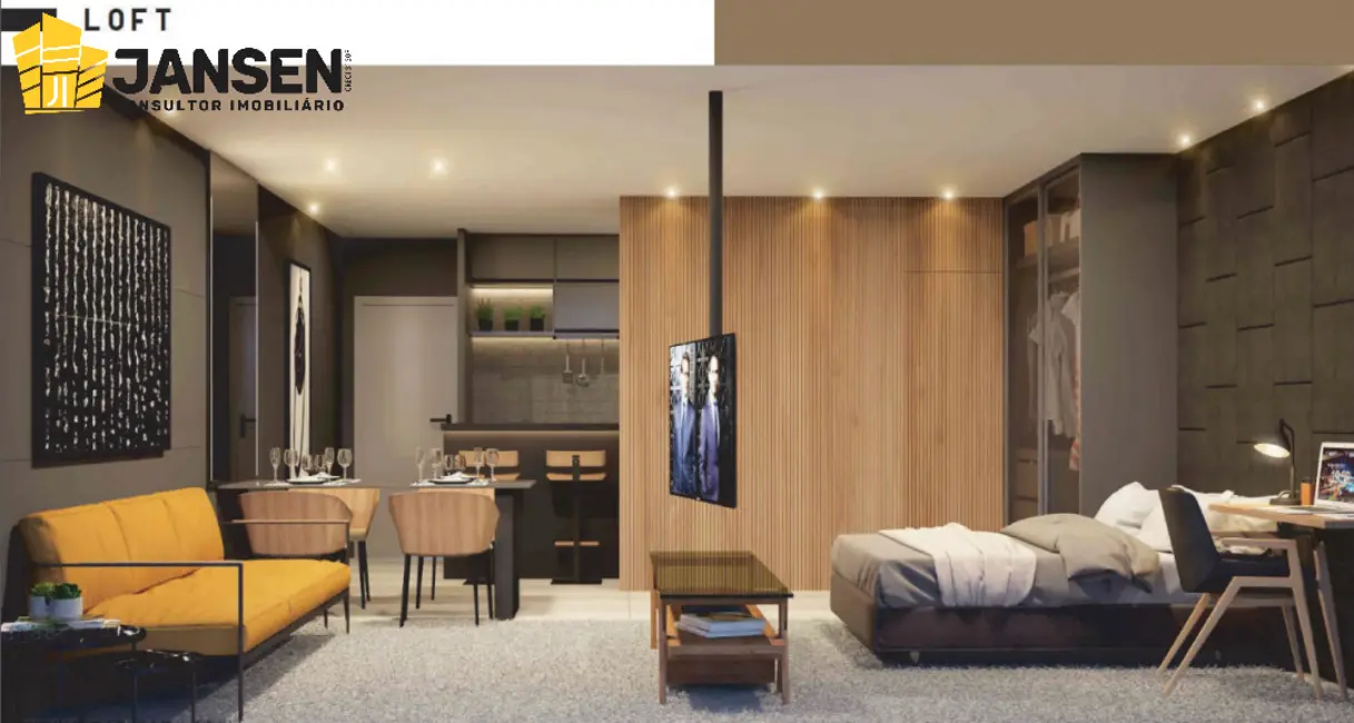 Foto 8 de Apartamento com 1 quarto à venda, 51m2 em Manaíra, Joao Pessoa - PB