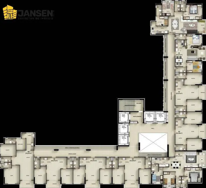 Apartamento com 2 quartos à venda, 54m2 em Treze de Maio, Joao Pessoa - PB - imagem 9 Foto 9 de Apartamento com 2 quartos à venda, 54m2 em Treze de Maio, Joao Pessoa - PB