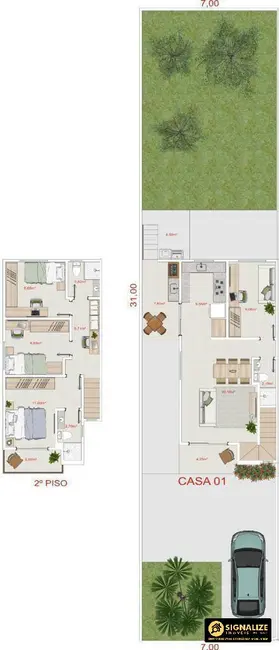 Casa com 4 quartos à venda, 220m2 em Cabo Frio - RJ - imagem 6 Foto 6 de Casa com 4 quartos à venda, 220m2 em Cabo Frio - RJ