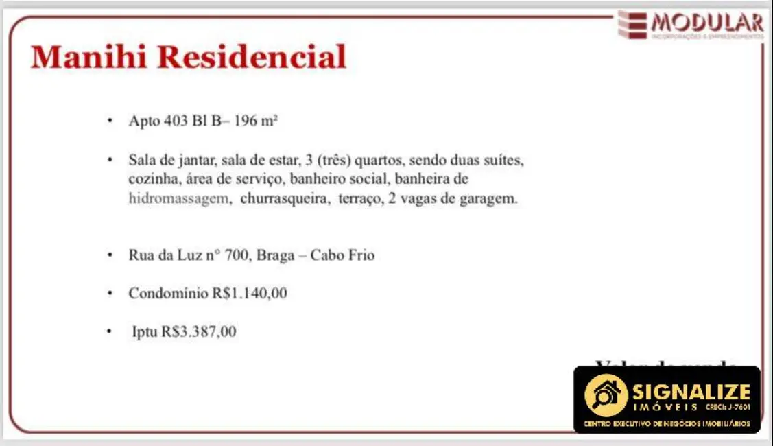 Cobertura com 3 quartos à venda, 196m2 em Braga, Cabo Frio - RJ - imagem 8 Foto 8 de Cobertura com 3 quartos à venda, 196m2 em Braga, Cabo Frio - RJ