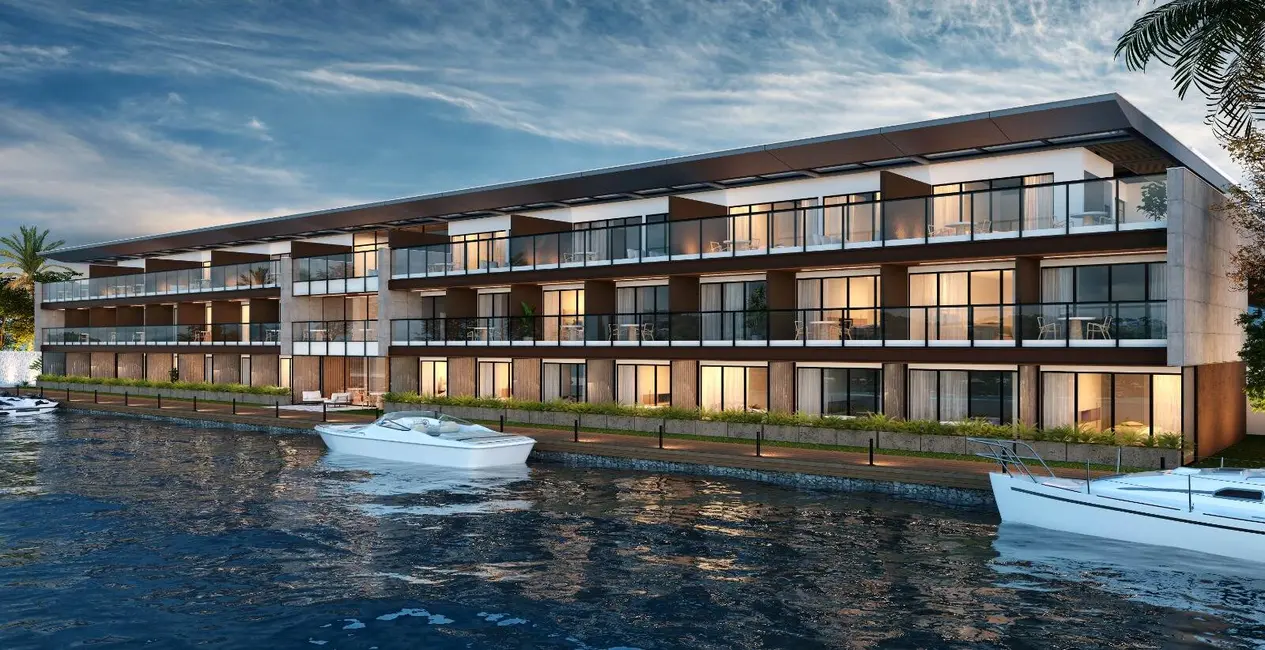 Foto 1 de Loft / Flat com 1 quarto à venda, 34m2 em Passagem, Cabo Frio - RJ