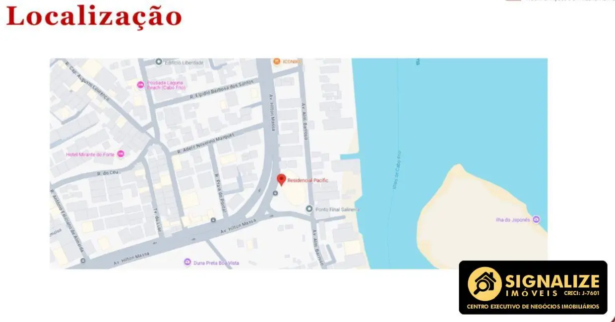 Foto 2 de Apartamento com 2 quartos à venda, 140m2 em Passagem, Cabo Frio - RJ