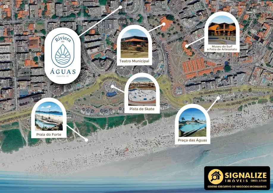 Apartamento com 1 quarto à venda, 38m2 em Algodoal, Cabo Frio - RJ - imagem 4 Foto 4 de Apartamento com 1 quarto à venda, 38m2 em Algodoal, Cabo Frio - RJ