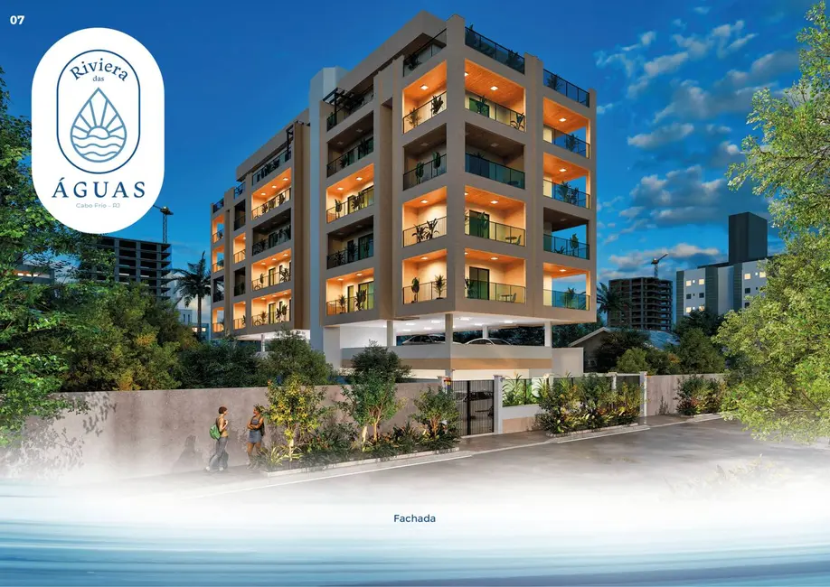 Foto 6 de Apartamento com 1 quarto à venda, 38m2 em Algodoal, Cabo Frio - RJ