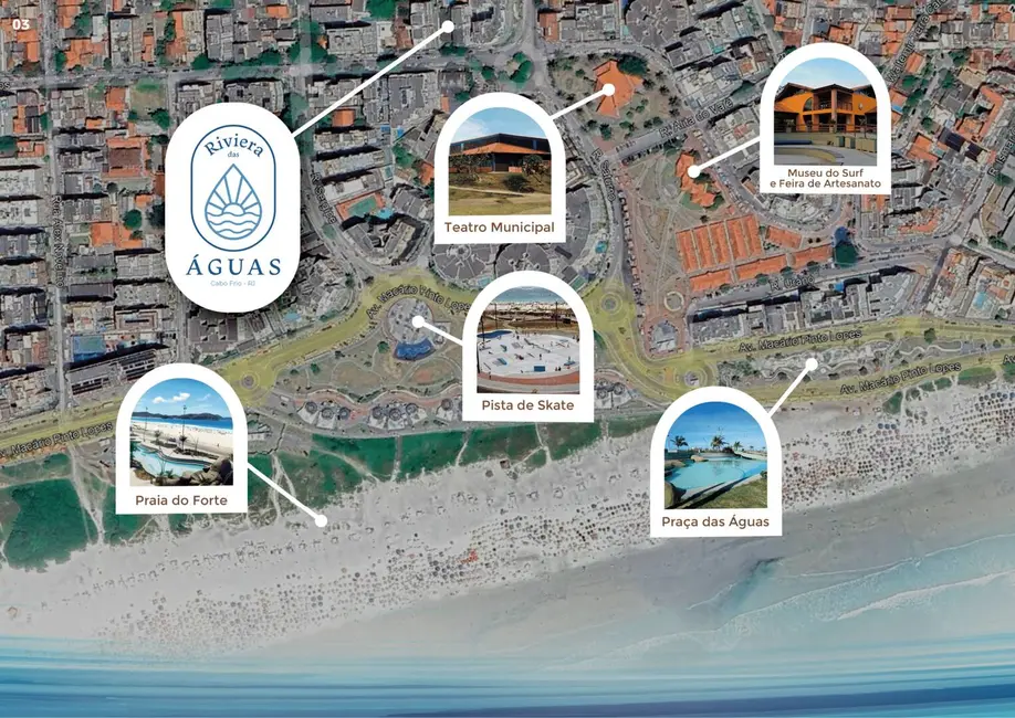 Foto 4 de Apartamento com 1 quarto à venda, 38m2 em Algodoal, Cabo Frio - RJ