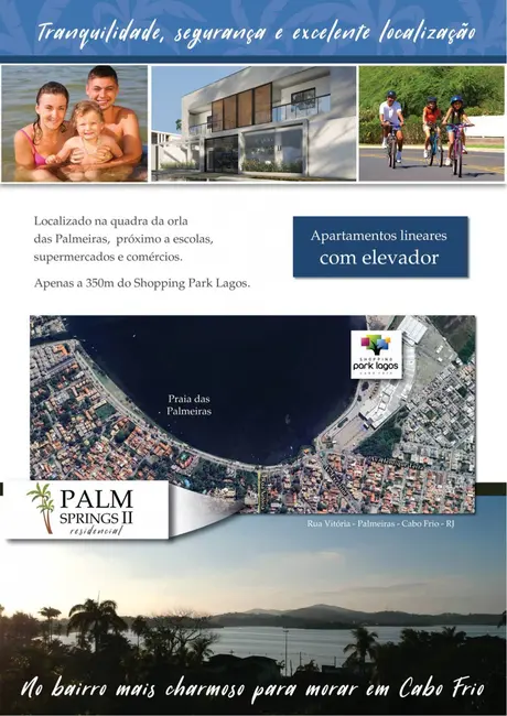 Foto 2 de Apartamento com 2 quartos à venda, 64m2 em Palmeiras, Cabo Frio - RJ