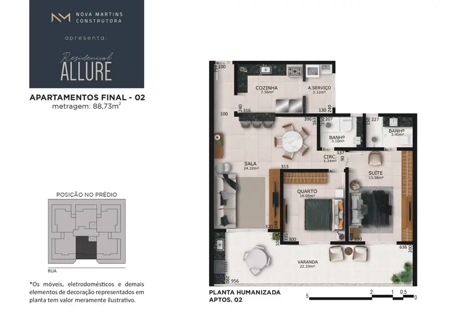 Foto 2 de Apartamento com 2 quartos à venda, 89m2 em Braga, Cabo Frio - RJ