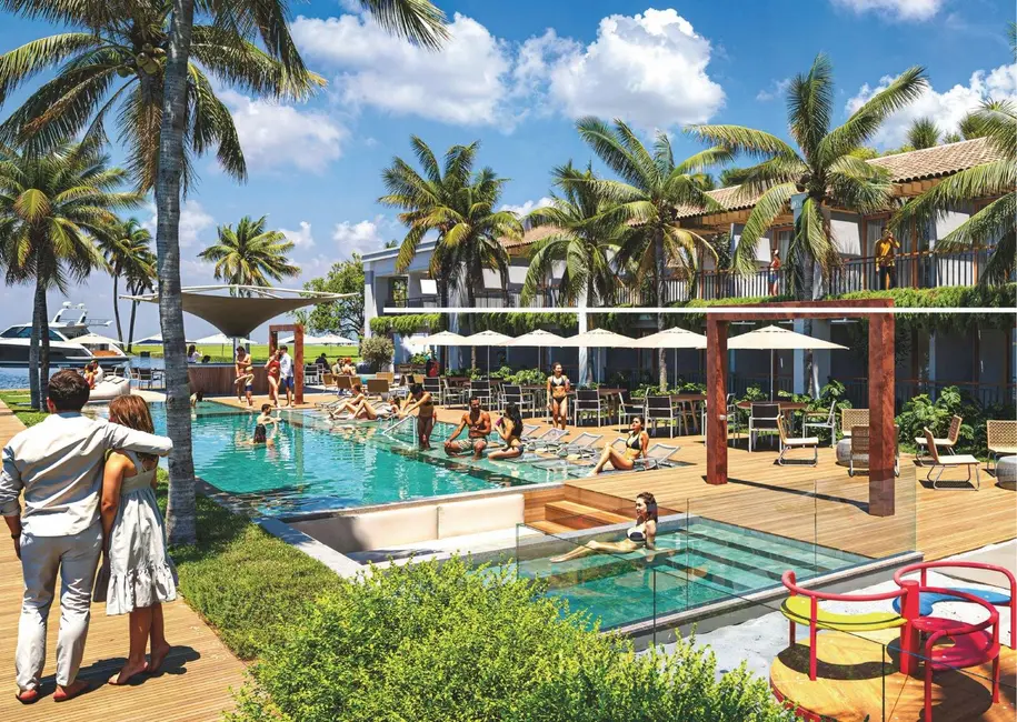 Foto 3 de Loft / Flat com 2 quartos à venda em Passagem, Cabo Frio - RJ