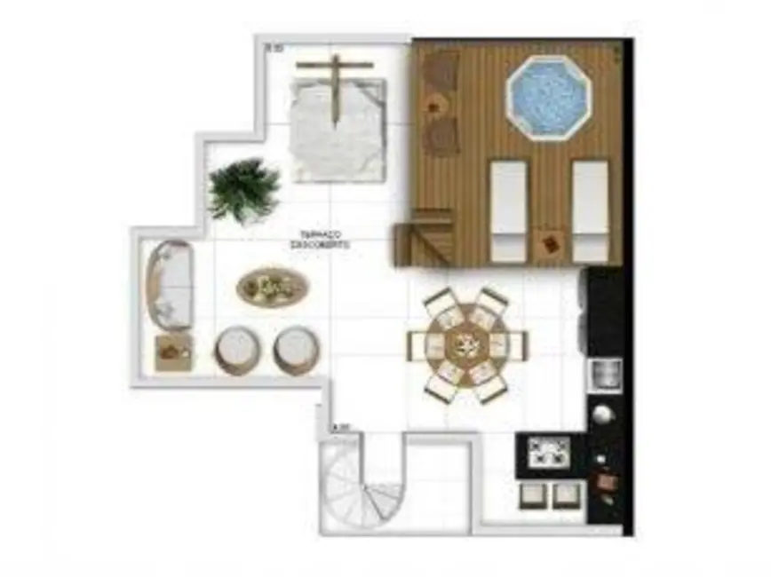 Foto 9 de Cobertura com 2 quartos à venda, 116m2 em Jardim Prudência, São Paulo - SP