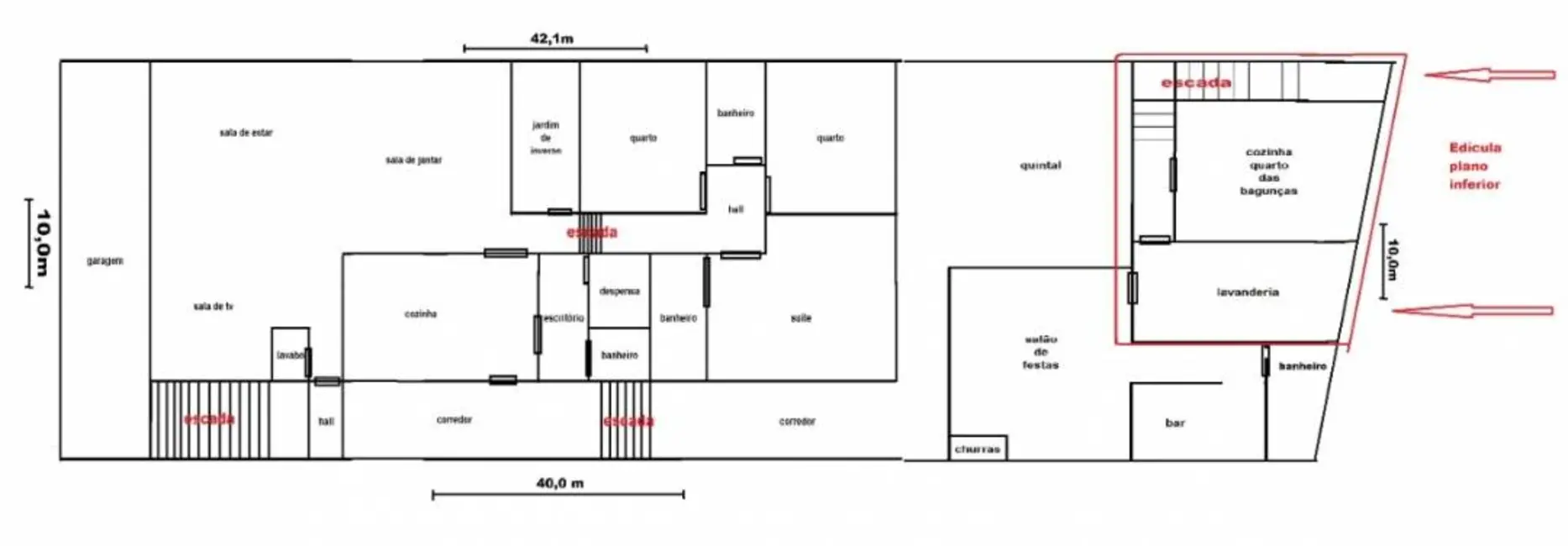 Foto 23 de Casa com 3 quartos à venda, 428m2 em Jardim Consórcio, São Paulo - SP