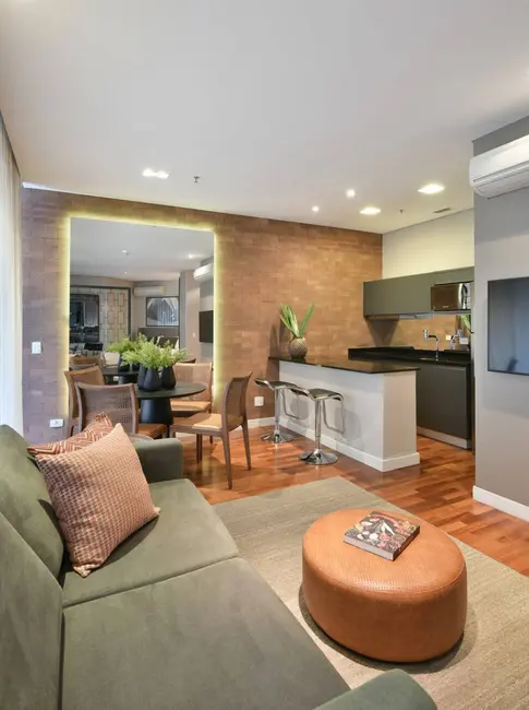 Foto 7 de Apartamento com 1 quarto para alugar, 65m2 em Vila Olímpia, São Paulo - SP