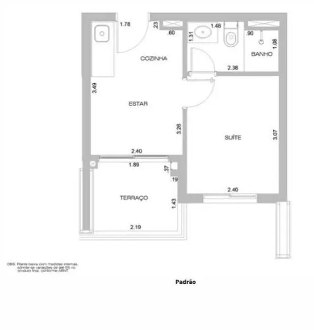 Foto 3 de Apartamento à venda, 29m2 em Chácara Santo Antônio (Zona Sul), São Paulo - SP