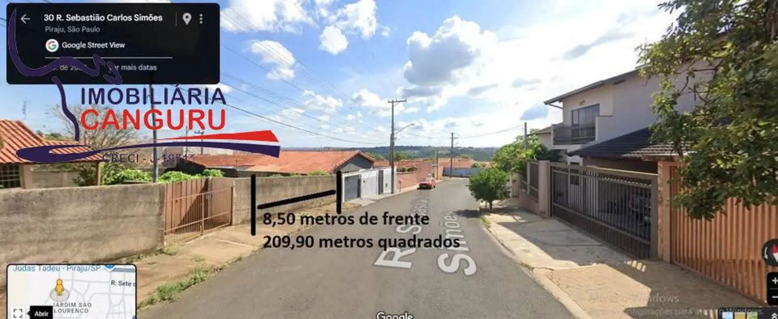Foto 2 de Terreno / Lote à venda, 210m2 em Piraju - SP