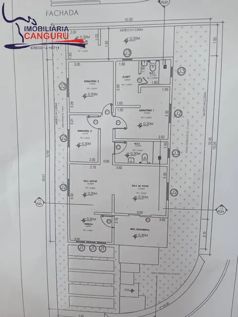 Foto 6 de Terreno / Lote à venda, 234m2 em Piraju - SP