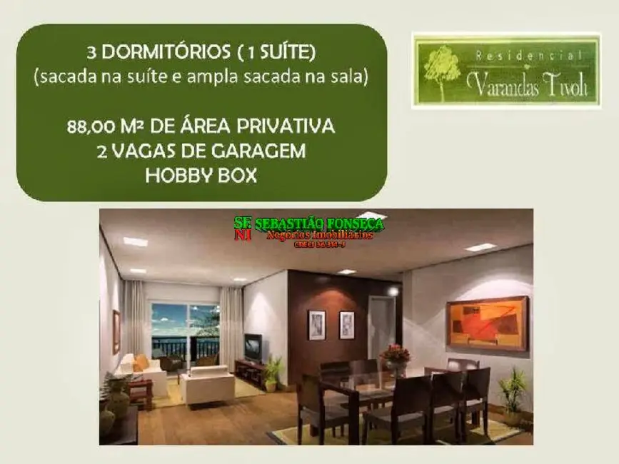 Apartamento com 3 quartos à venda, 88m2 em Sao Jose Dos Campos - SP - imagem 5 Foto 5 de Apartamento com 3 quartos à venda, 88m2 em Sao Jose Dos Campos - SP