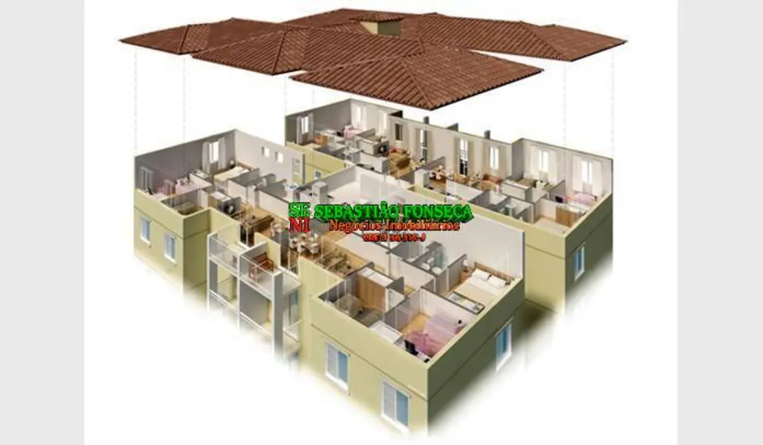 Foto 2 de Apartamento com 2 quartos à venda, 53m2 em Sao Jose Dos Campos - SP