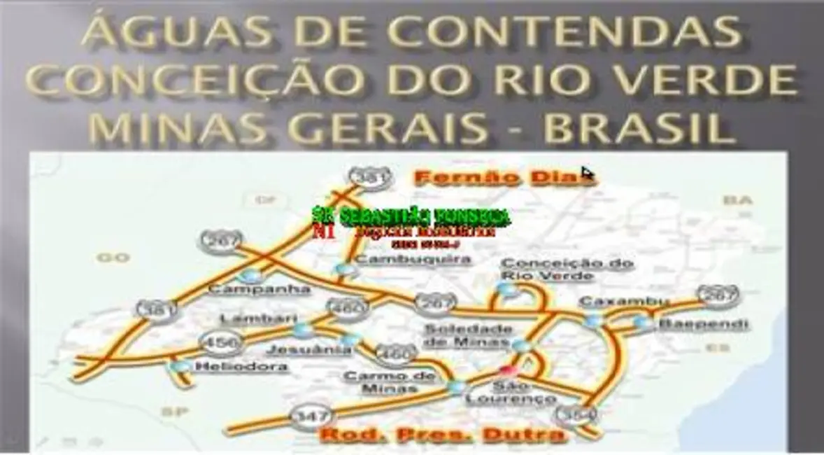 Sítio / Rancho com 3 quartos à venda, 100000m2 em Centro, Conceicao Do Rio Verde - MG - imagem 7 Foto 7 de Sítio / Rancho com 3 quartos à venda, 100000m2 em Centro, Conceicao Do Rio Verde - MG