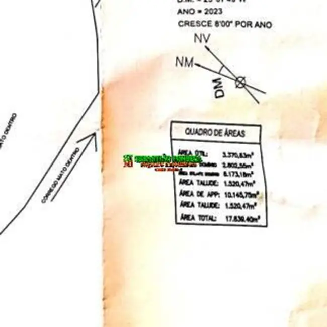 Foto 3 de Terreno / Lote à venda, 375m2 em Nossa Senhora de Fátima, Itajuba - MG