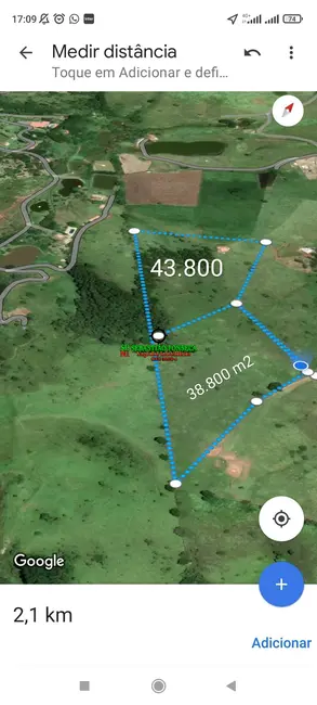 Foto 3 de Sítio / Rancho à venda, 8m2 em Jambeiro - SP