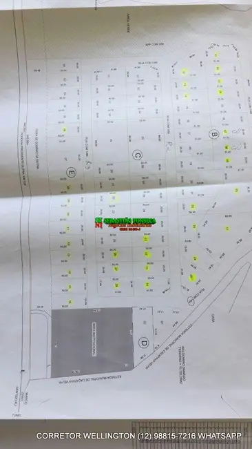 Foto 7 de Lote de Condomínio à venda, 1300m2 em Jardim Campo Grande, Cacapava - SP