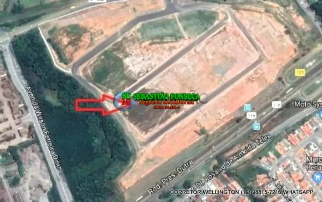 Foto 5 de Lote de Condomínio à venda, 1300m2 em Jardim Campo Grande, Cacapava - SP