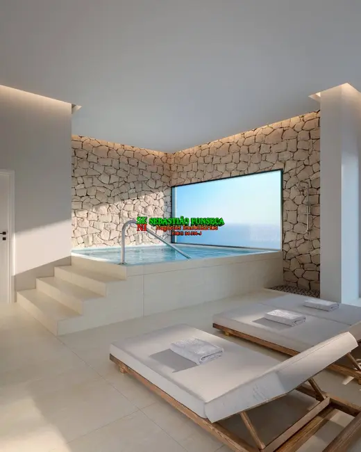 Foto 8 de Apartamento com 2 quartos à venda, 99m2 em Indaiá, Caraguatatuba - SP