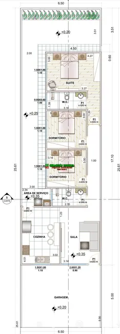 Foto 9 de Casa com 3 quartos à venda, 166m2 em Sao Jose Dos Campos - SP