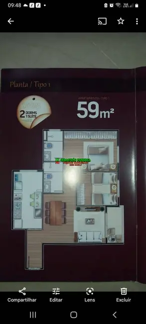 Apartamento com 2 quartos à venda, 59m2 em Sao Jose Dos Campos - SP - imagem 5 Foto 5 de Apartamento com 2 quartos à venda, 59m2 em Sao Jose Dos Campos - SP