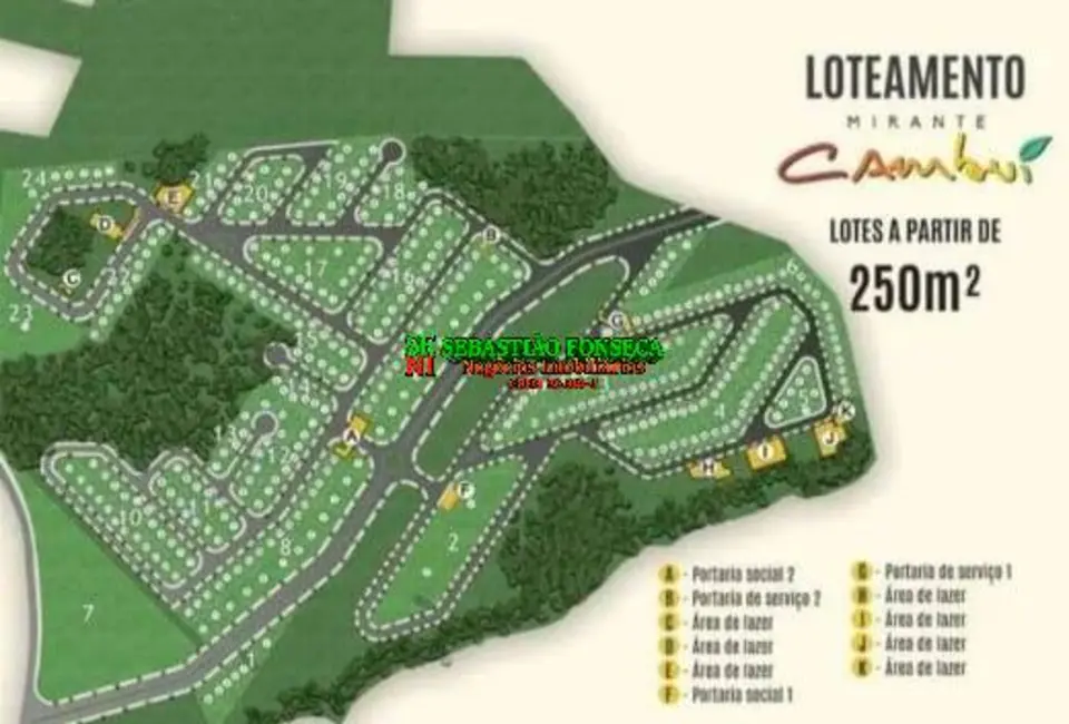 Foto 1 de Lote de Condomínio à venda, 250m2 em Sao Jose Dos Campos - SP