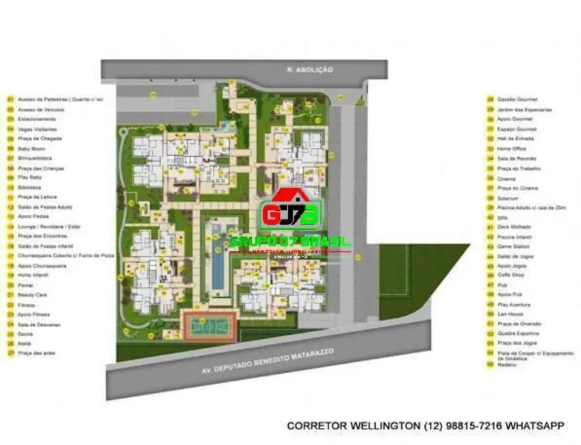 Apartamento com 3 quartos à venda, 99m2 em Sao Jose Dos Campos - SP - imagem 4 Foto 4 de Apartamento com 3 quartos à venda, 99m2 em Sao Jose Dos Campos - SP