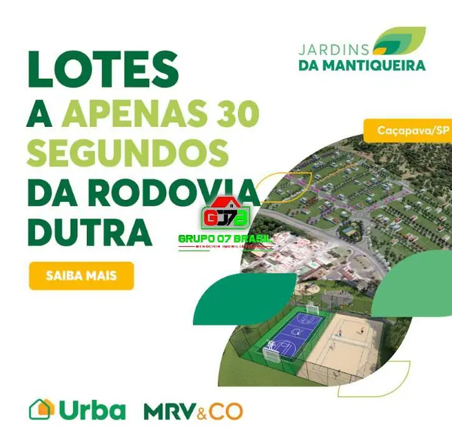 Foto 3 de Terreno / Lote à venda, 140m2 em Caçapava Velha, Cacapava - SP