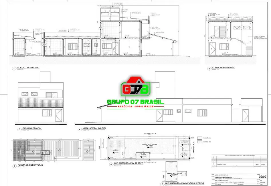 Foto 1 de Sobrado com 3 quartos à venda, 175m2 em Sao Jose Dos Campos - SP