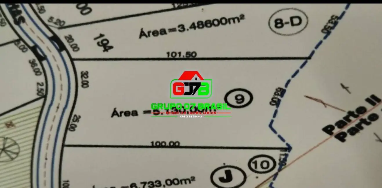 Foto 4 de Lote de Condomínio à venda, 5130m2 em Chácaras Condomínio Recanto Pássaros II, Jacarei - SP
