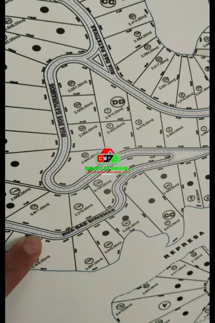 Foto 6 de Lote de Condomínio à venda, 3917m2 em Chácaras Condomínio Recanto Pássaros II, Jacarei - SP