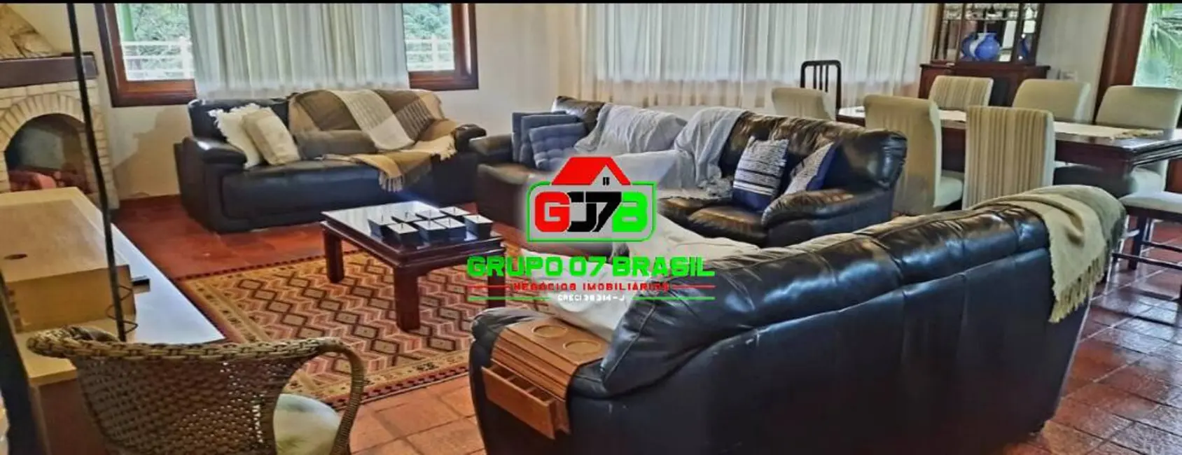 Foto 8 de Casa de Condomínio com 5 quartos à venda e para alugar, 6000m2 em Chácaras Condomínio Recanto Pássaros II, Jacarei - SP