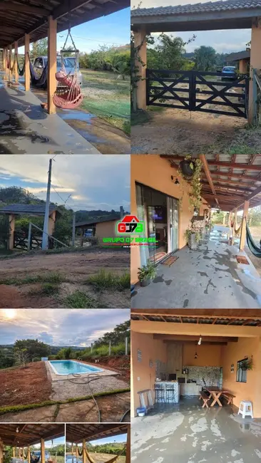 Foto 5 de Chácara com 2 quartos à venda e para alugar, 1400m2 em Jambeiro - SP