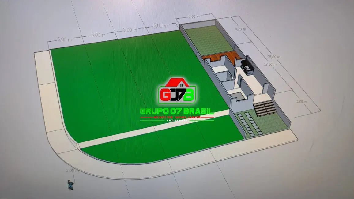 Foto 2 de Terreno / Lote à venda, 645m2 em Cacapava - SP