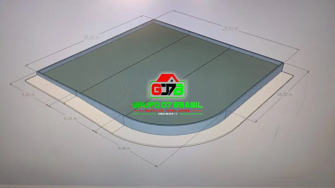 Foto 3 de Terreno / Lote à venda, 645m2 em Cacapava - SP