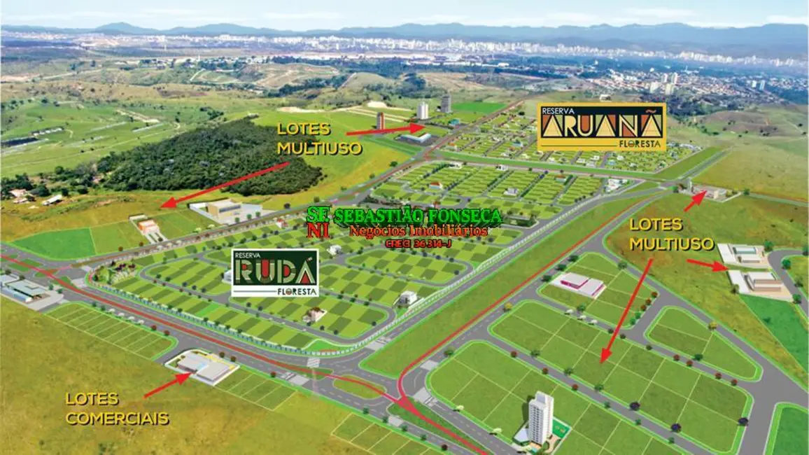 Foto 1 de Lote de Condomínio à venda e para alugar, 240m2 em Sao Jose Dos Campos - SP