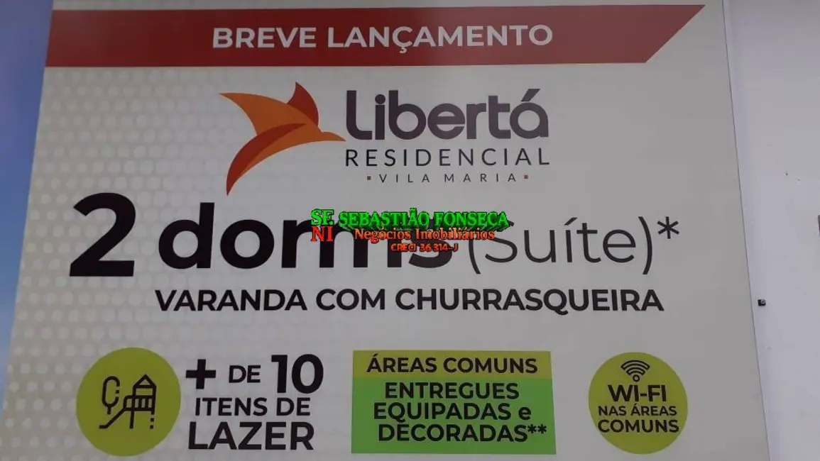 Foto 2 de Apartamento com 2 quartos à venda e para alugar, 53m2 em Sao Jose Dos Campos - SP