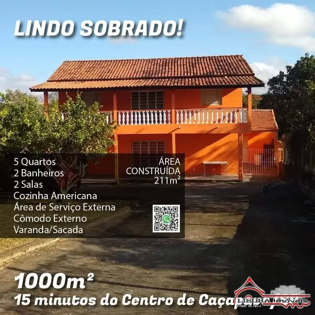 Chácara com 5 quartos à venda, 211m2 em Portal Mantiqueira, Cacapava - SP - imagem 1 Foto 1 de Chácara com 5 quartos à venda, 211m2 em Portal Mantiqueira, Cacapava - SP