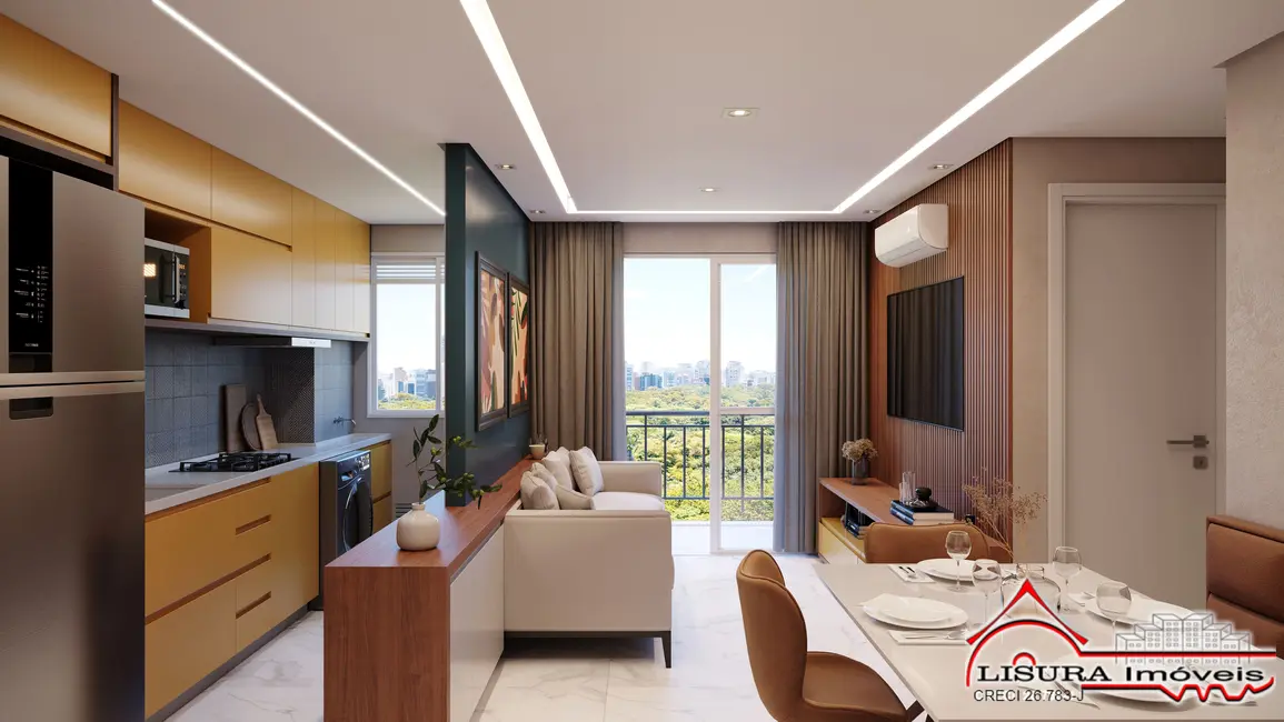 Foto 1 de Apartamento com 2 quartos à venda, 46m2 em Sao Jose Dos Campos - SP