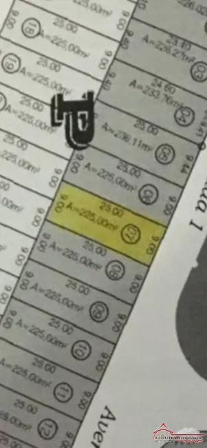 Foto 6 de Terreno / Lote à venda, 225m2 em Jardim Leblon, Jacarei - SP