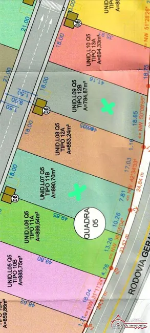 Foto 1 de Lote de Condomínio à venda, 785m2 em Rio Comprido, Jacarei - SP