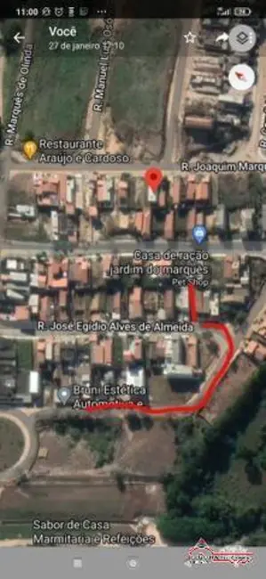 Foto 3 de Terreno / Lote à venda, 150m2 em Jardim do Marquês, Jacarei - SP