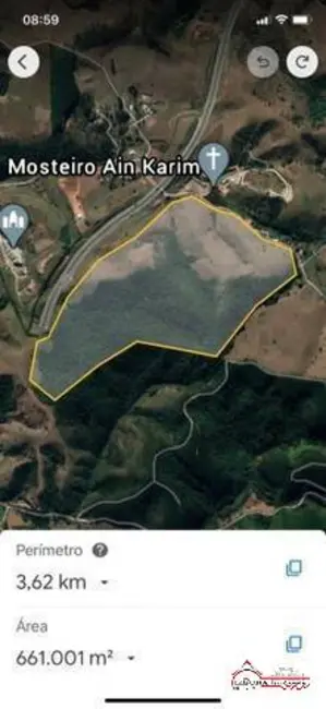 Foto 1 de Terreno / Lote à venda, 662000m2 em Jardim Colinas, Jacarei - SP