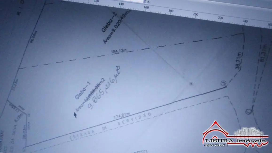 Foto 9 de Terreno / Lote à venda, 9800m2 em Santa Branca - SP